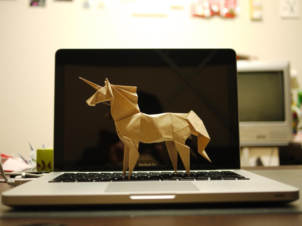 Une licorne sur un laptop (Yosuke Muroya/Flickr/CC-NC)